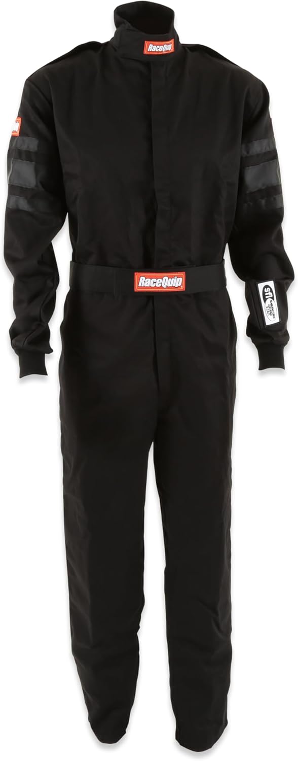 RaceQuip 110 Series 1-Pc Driving Suit - SFI 3.2A/1 - Large