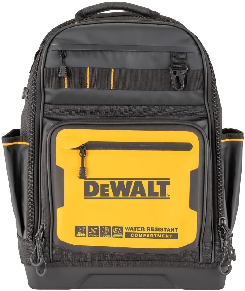 DEWALT Tool Backpack for Durable Storage and Organization