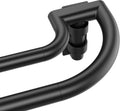 Double Curtain Rod Blackout Wrap-Around for Windows 32 to 86 in - Room