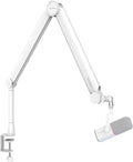 IXTECH Mic Arm White Premium Boom Arm 360 Rotatable - Stable Studio