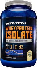 Whey Protein Isolate Powder Vanilla - Fast Absorbing 25g Protein