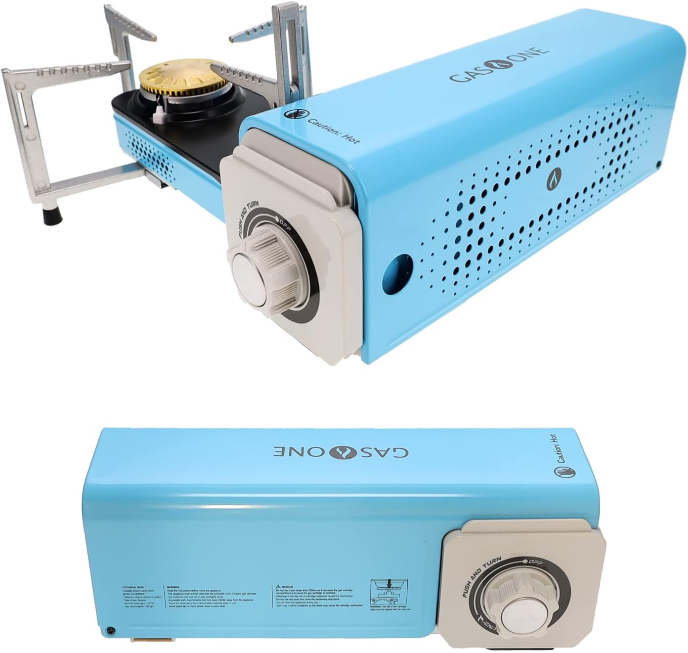 Gas One GS-8300 - Portable Butane Stove - Compact & Convenient