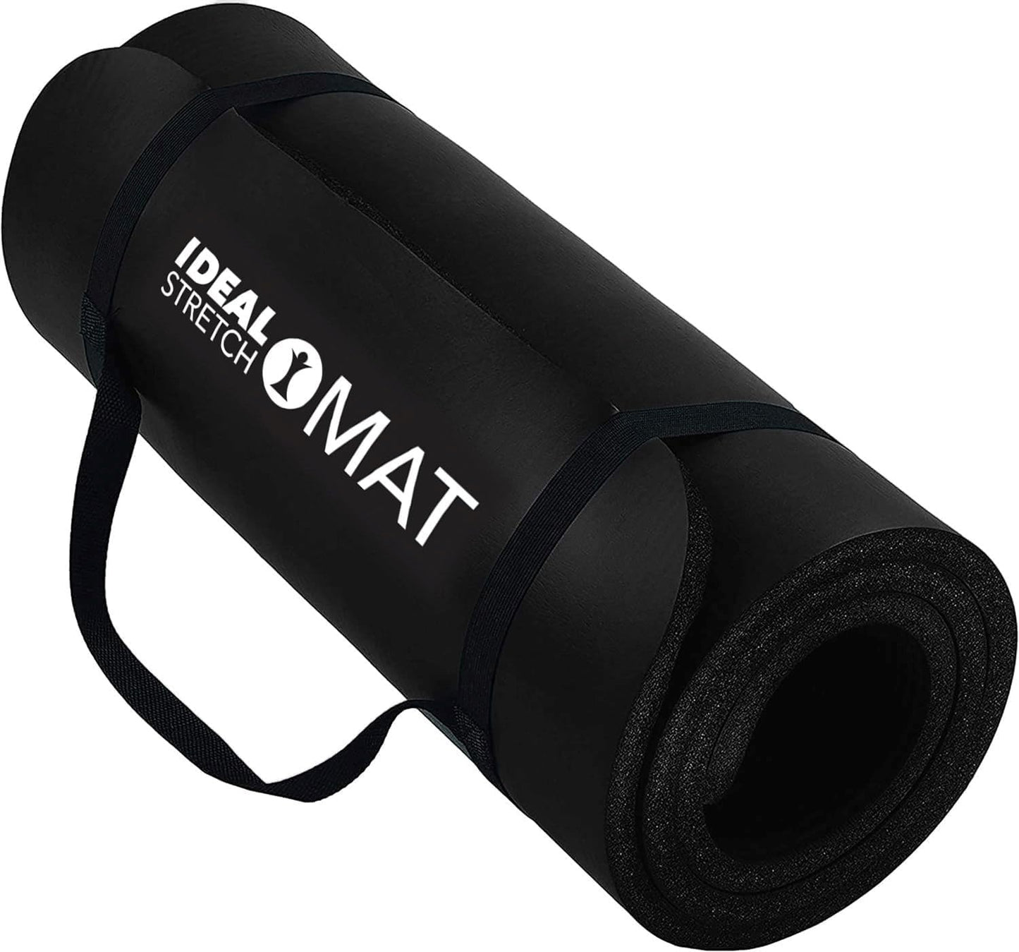 Thick Non-Slip IdealStretch Yoga Mat - Durable & Eco-Friendly