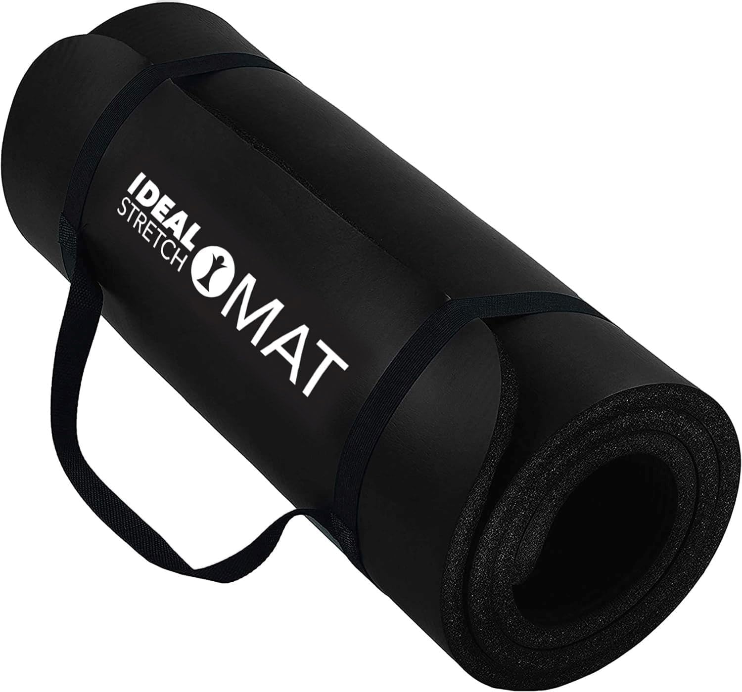 Thick Non-Slip IdealStretch Yoga Mat - Durable & Eco-Friendly