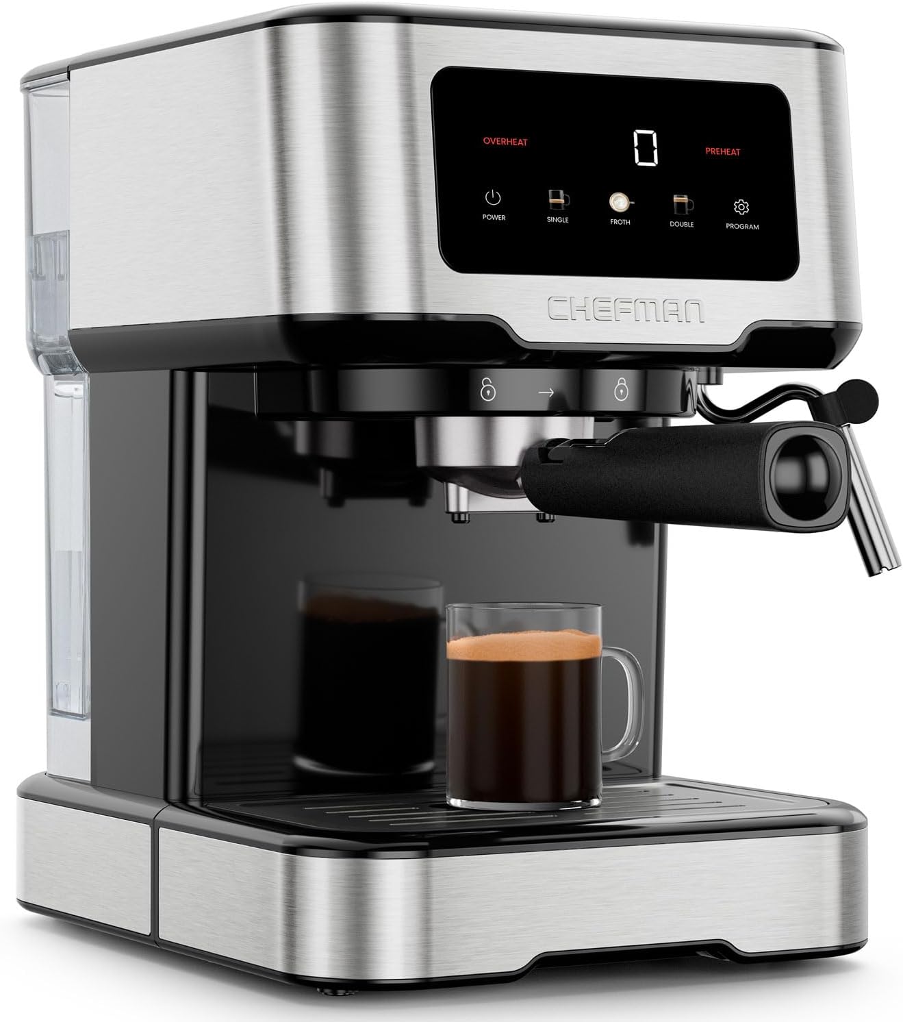 CraftBrew Espresso Machine - 15-Bar Pump Digital Maker