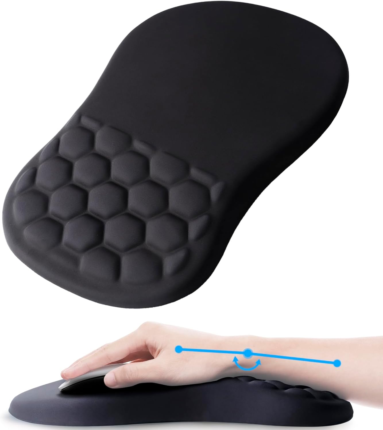 Comfortable Ergonomic Mouse Pad with Wrist Support
