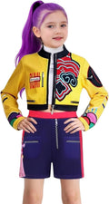 Rumi Costume for Girls Pop Singers Fancy Dress 3PCS Set - Stage Ready