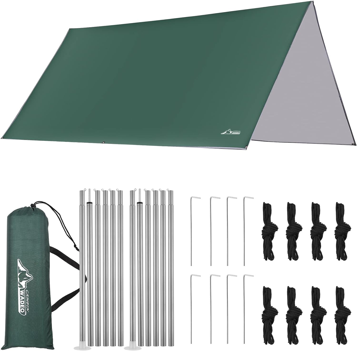 WADEO Waterproof Camping Tarp - Shelter in Style!