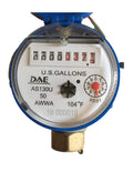 DAE AS130U-50P 1/2ft Water Meter with Pulse Output - Accurate Utility