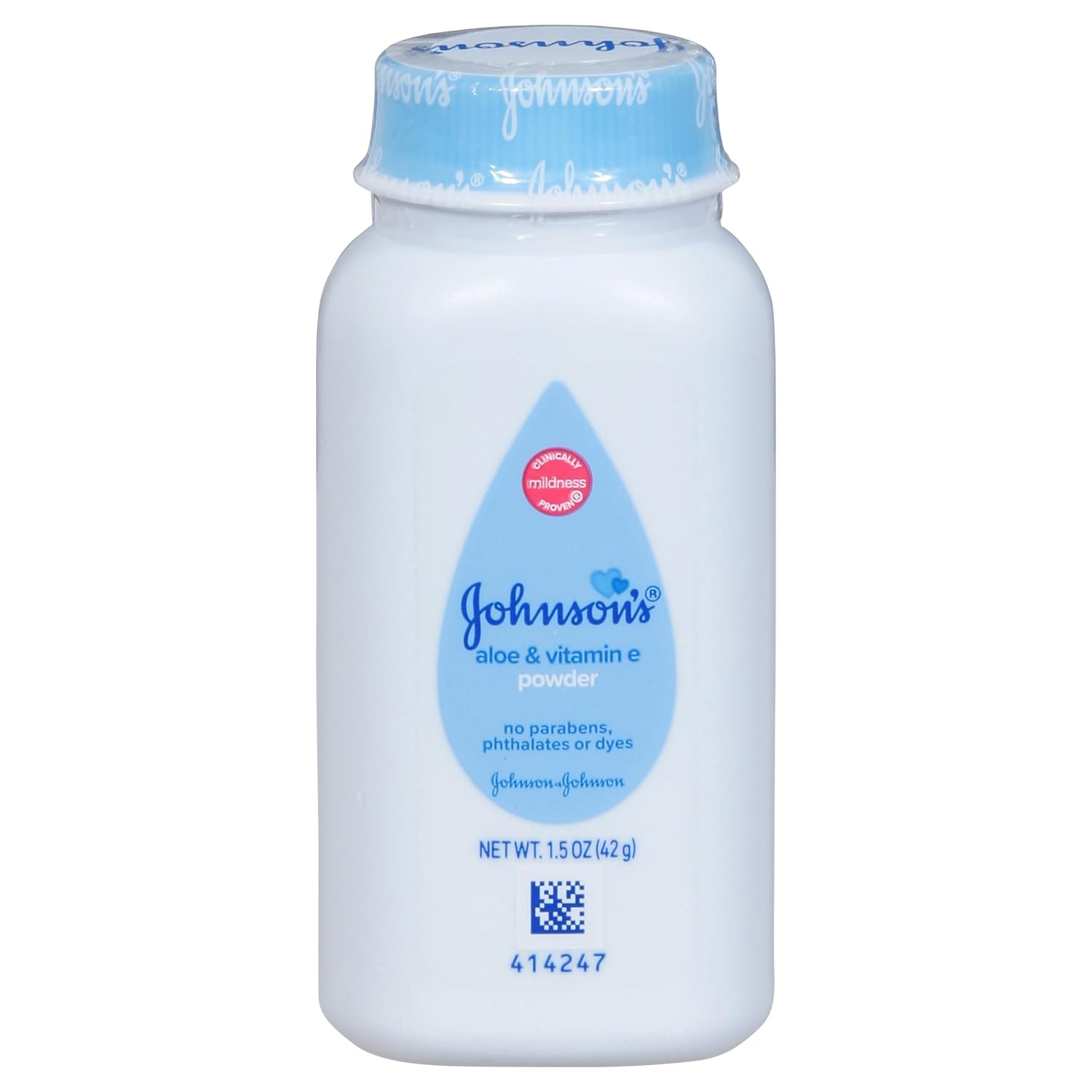 Johnson's Baby Cornstarch Powder w/ Aloe, Vitamin E - Gentle Care