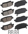 cci yu D1432 D1439 Ceramic Brake Pads Set - Quiet, Effective Stopping