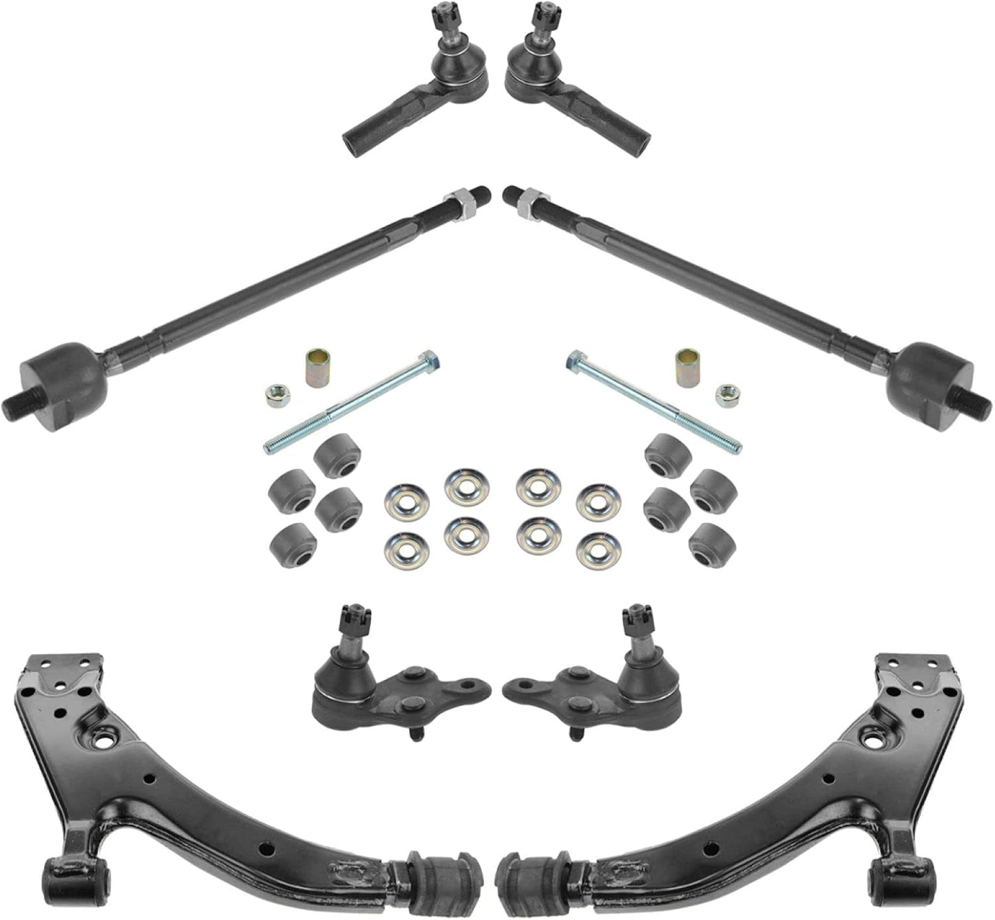 TRQ Front Steering & Suspension Kit for Toyota Paseo & Tercel