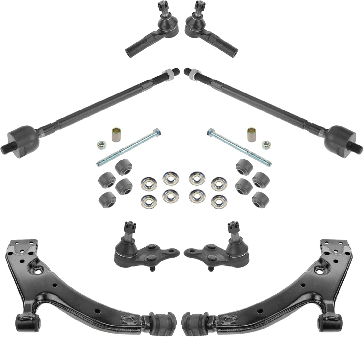 TRQ Front Steering & Suspension Kit for Toyota Paseo & Tercel