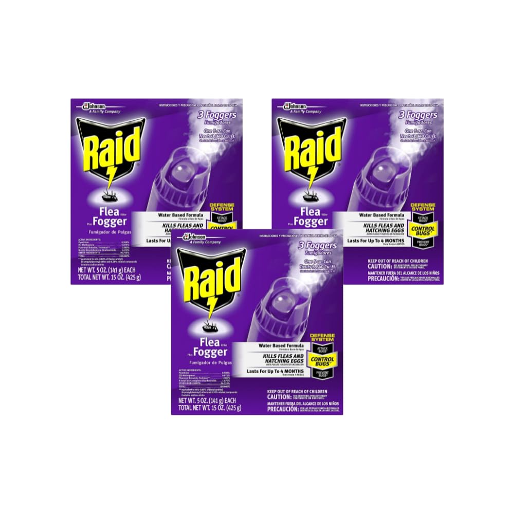 Raid Flea Flogger Plus Killer - Effective Flea Treatment Solution