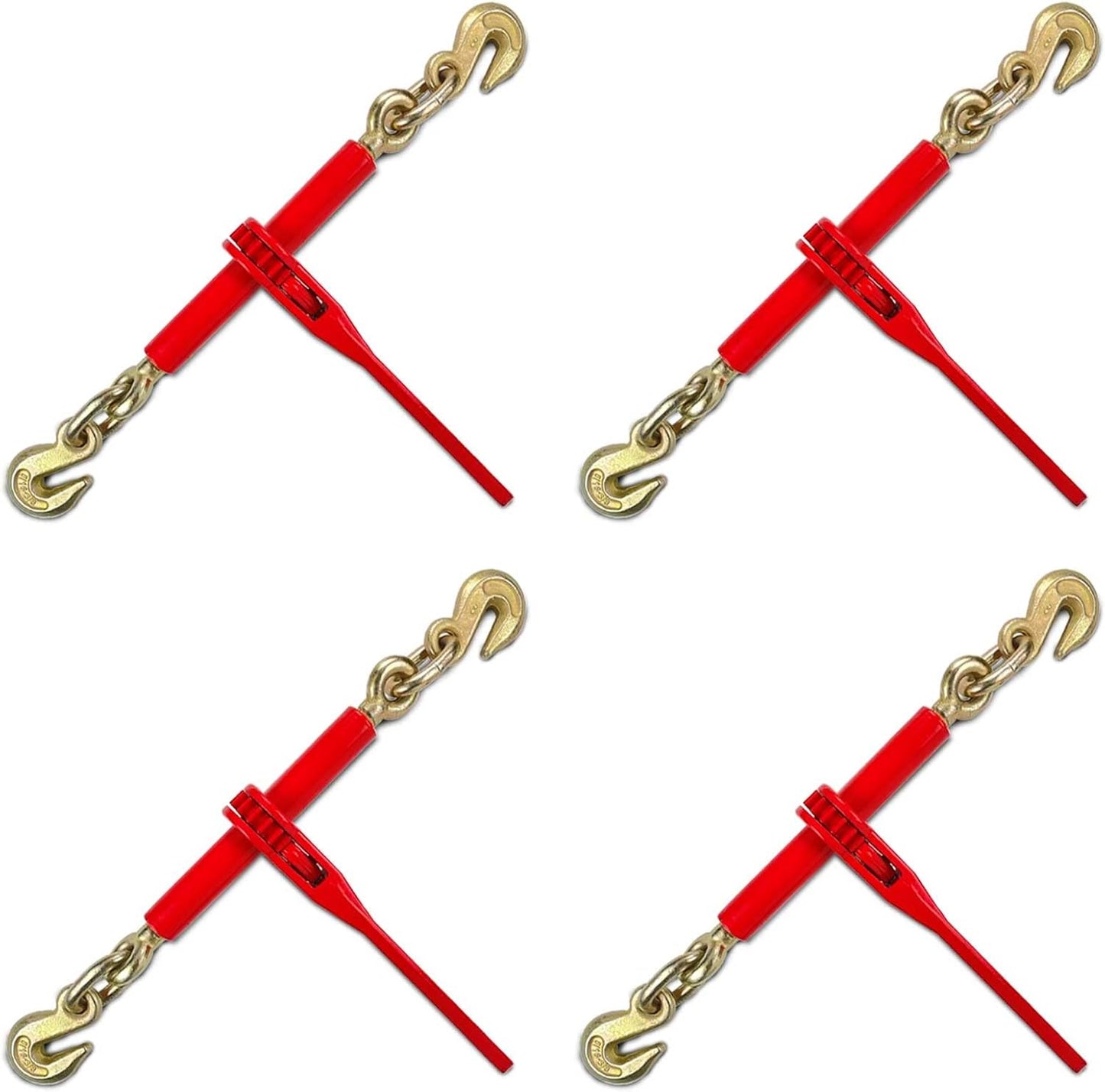 5/16in-3/8in Ratchet Chain Binder for Heavy Loads and Cargo