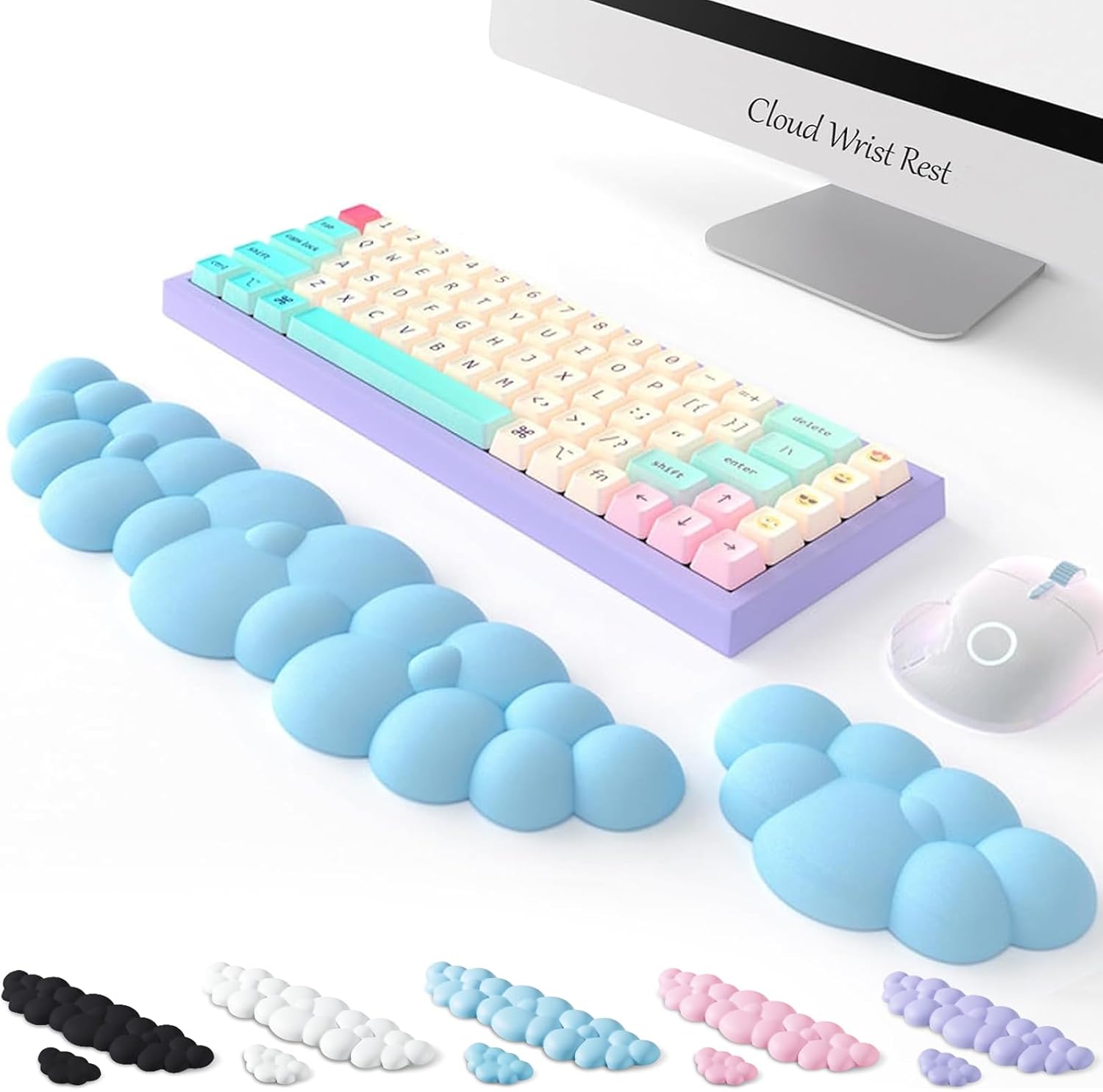 Tuozaiira Ergonomic Keyboard Wrist Rest - Pain Relief & Support