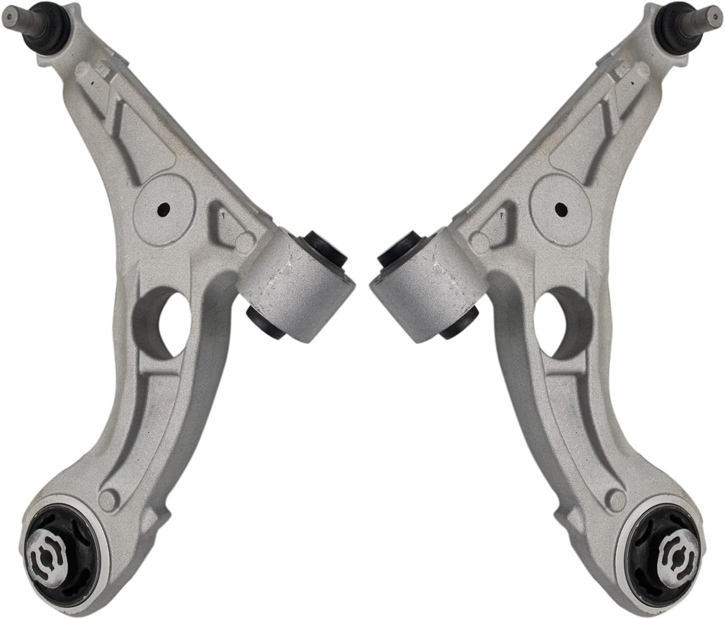 TRQ Front Lower Control Arm Set for 2015-2017 Chrysler 200