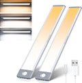Under Cabinet Lights Dimmable 60 LED Motion Sensor Light 2 Pack