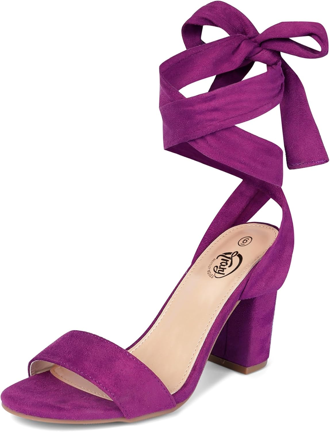 Lace Up Chunky Heels for Women - Stylish and Comfortable Footwear