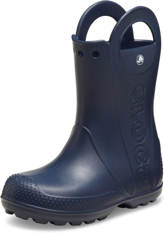 Crocs Kids' Handle It Rain Boots for Cozy Puddle Jumping Fun