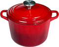 Dutch Oven Pot with Lid 2.8 qt Cast Iron Dutch Oven - Compact Bread