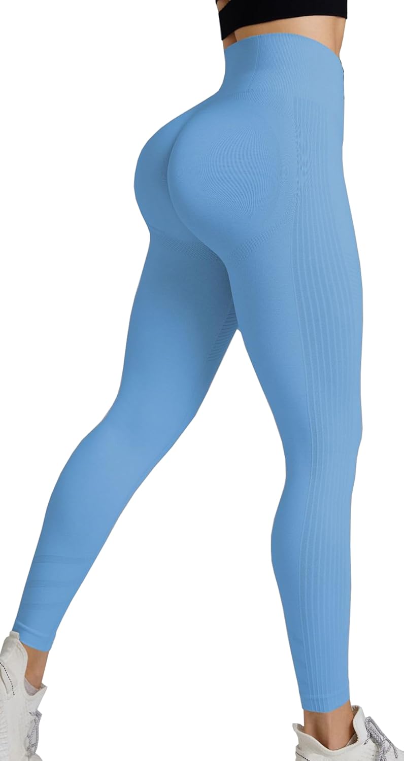 Yoinlia High Waist Yoga Leggings - Comfy Workout Essential