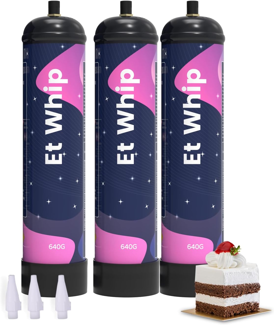 Whip up 3x More with 1L N2O Tank - Qrwhip