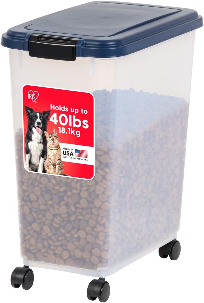 IRIS USA Airtight Dog Food Storage Container for Pet Food