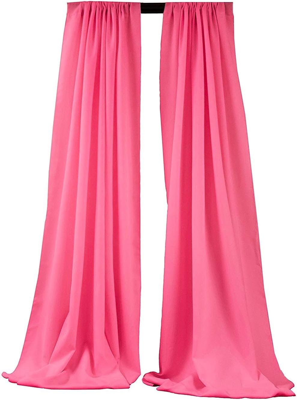 5 Feet Wide by 9 Feet High Polyester Backdrop Drape Panels