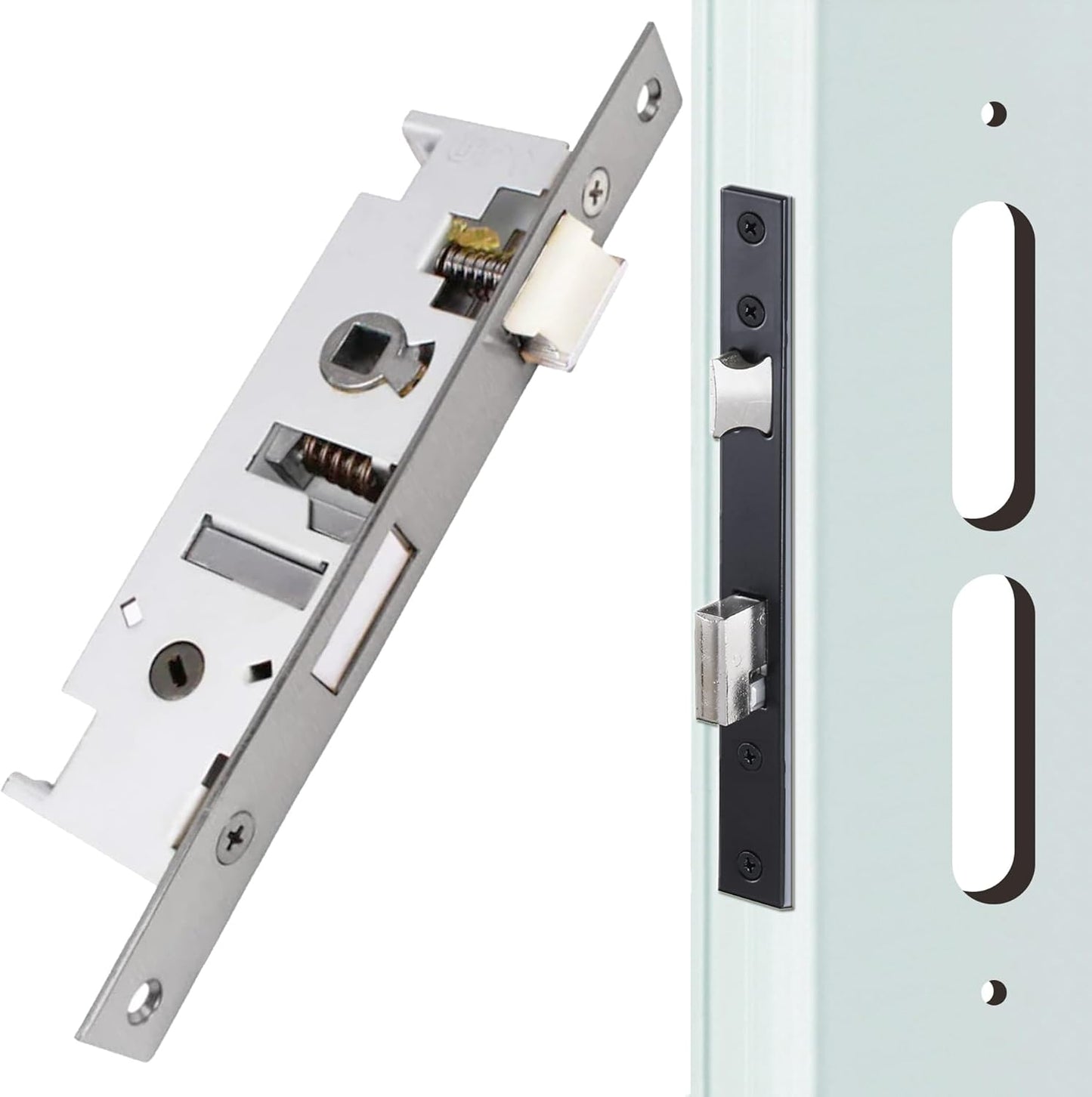 US Flat Slot Storm Door Mortise Lock Body for Older Storm Doors