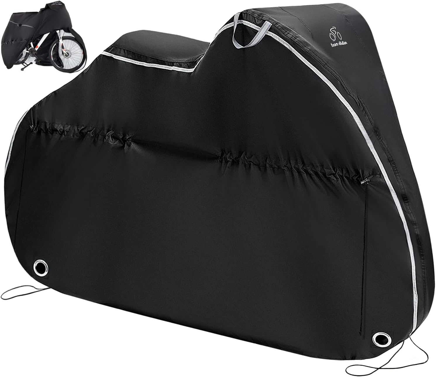 TeamObsidian Bike Cover - Heavy Duty Waterproof Protection