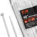 TR Industrial Multi-Purpose Natural Cable Ties 48 in - Industrial