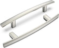 Brushed Nickel Cabinet Handles 30 Pack - Modern Arch Pulls