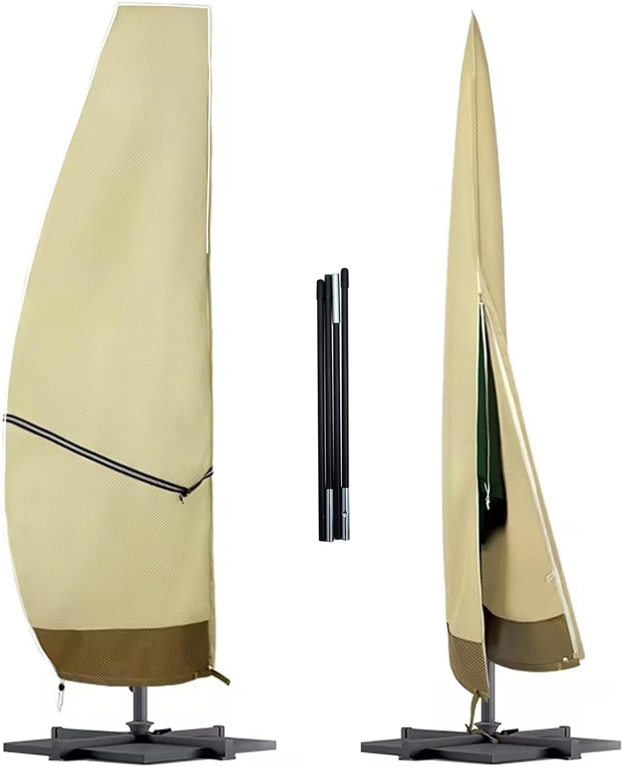 Patio Umbrella Cover Waterproof for 9-13 FT Cantilever Umbrellas