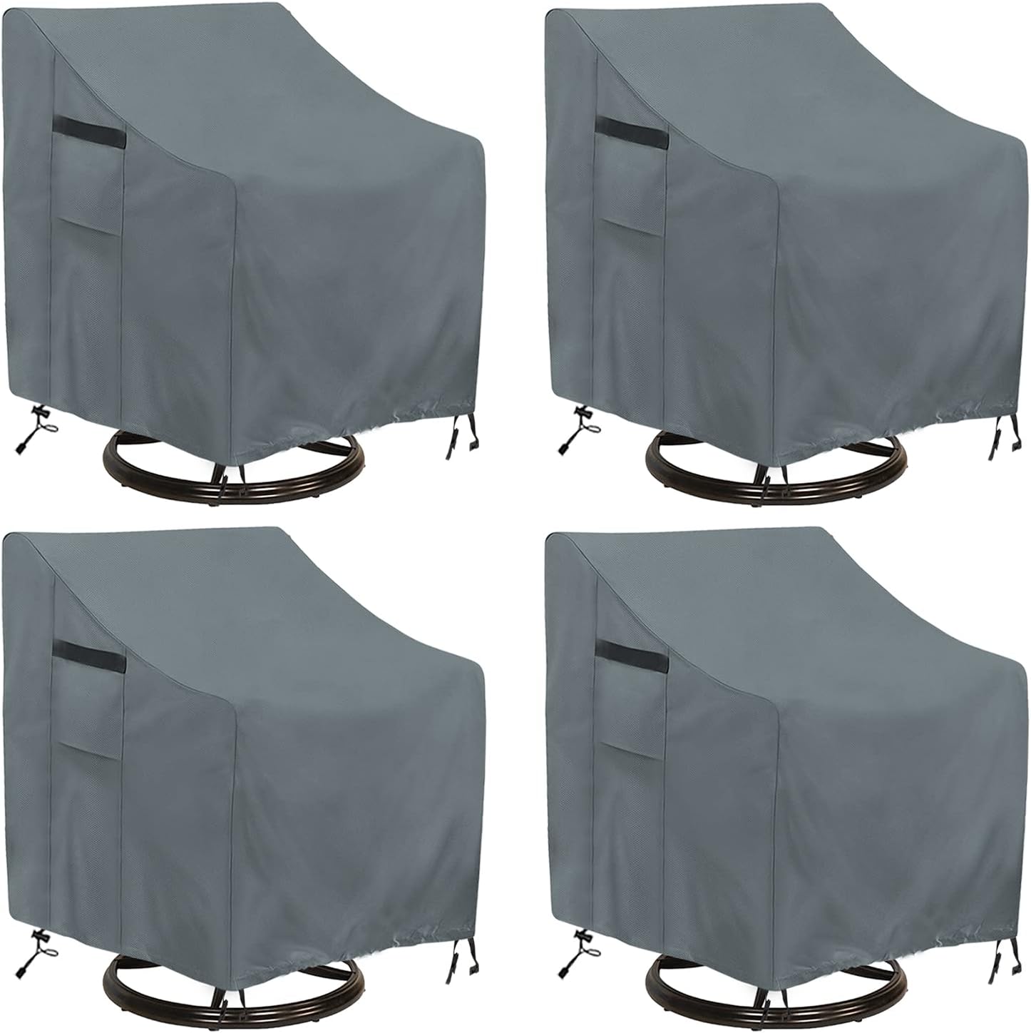 Patio Chair Covers - Waterproof Heavy Duty Swivel Lounge Chair