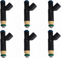 TRQ Fuel Injector Set Compatible with 2001-2008 Ford Ranger - Direct