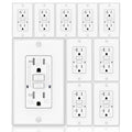 GFCI Outlet Weather & Tamper Resistant 20 Amp - 10 Pack