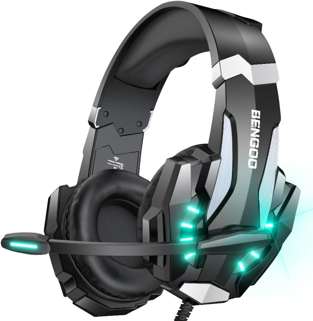 BENGOO G9000 Gaming Headset- Immersive Sound & Noise Cancelling