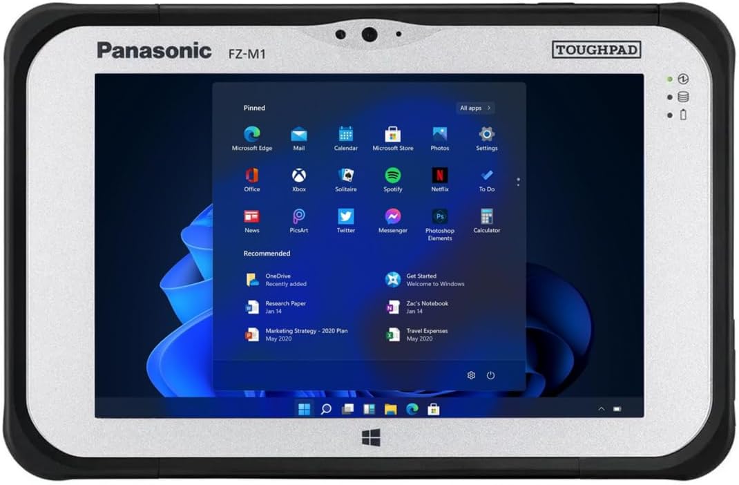 Panasonic Toughpad FZ-M1 MK3 Rugged Tablet with 4G LTE