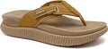 Womens Orthotic Cushion Flip Flops with Arch Support - Adjustable