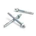 5/8 in x 7 in Concrete Anchors 25 Pack - Heavy Duty Wedge Bolts