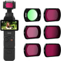 Pocket 3 ND Filters Set 6 Pack - CPL + ND4-64 for Osmo Pocket 3
