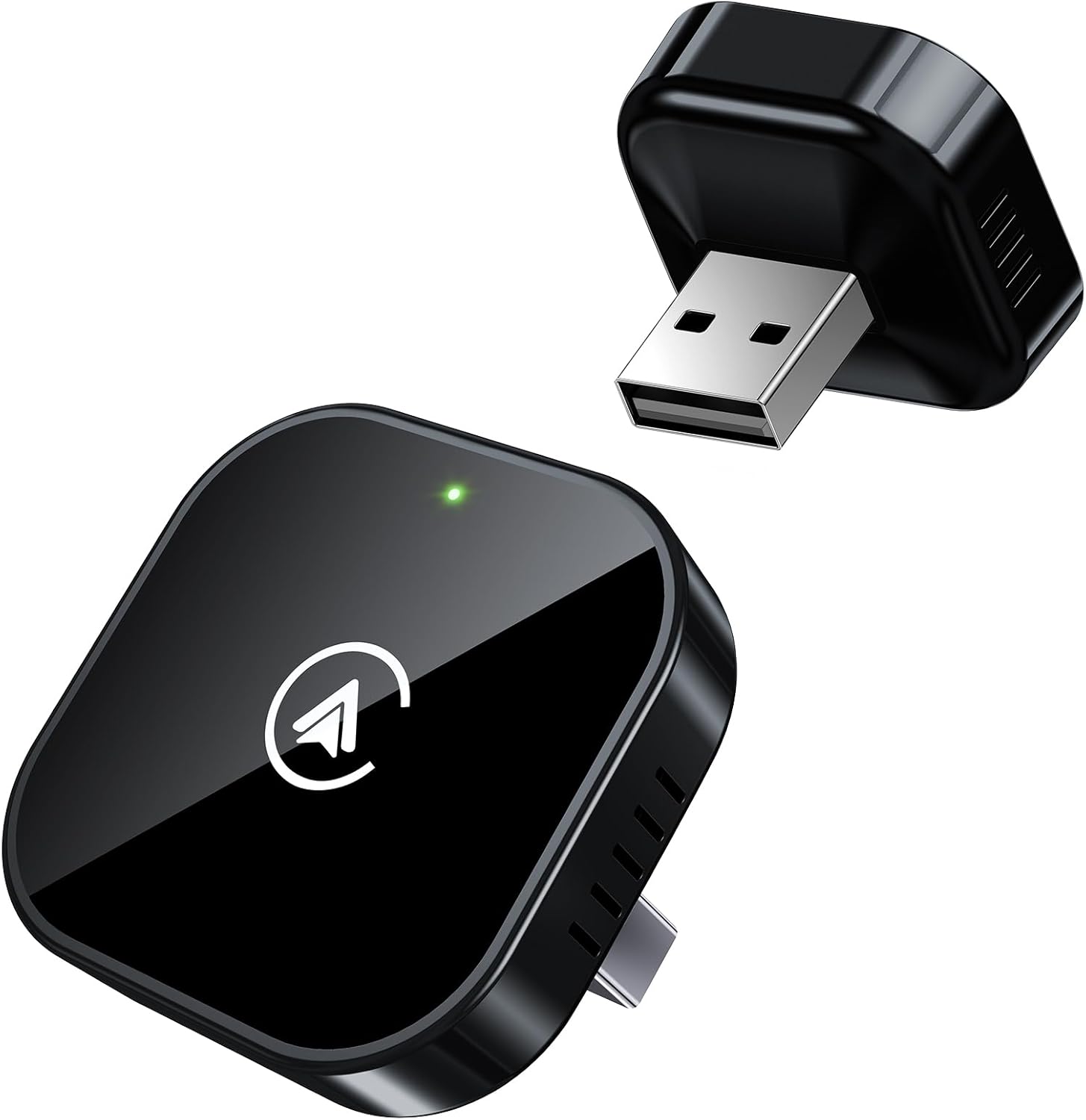 2 in 1 Wireless CarPlay and Android Auto Adapter for Easy Use