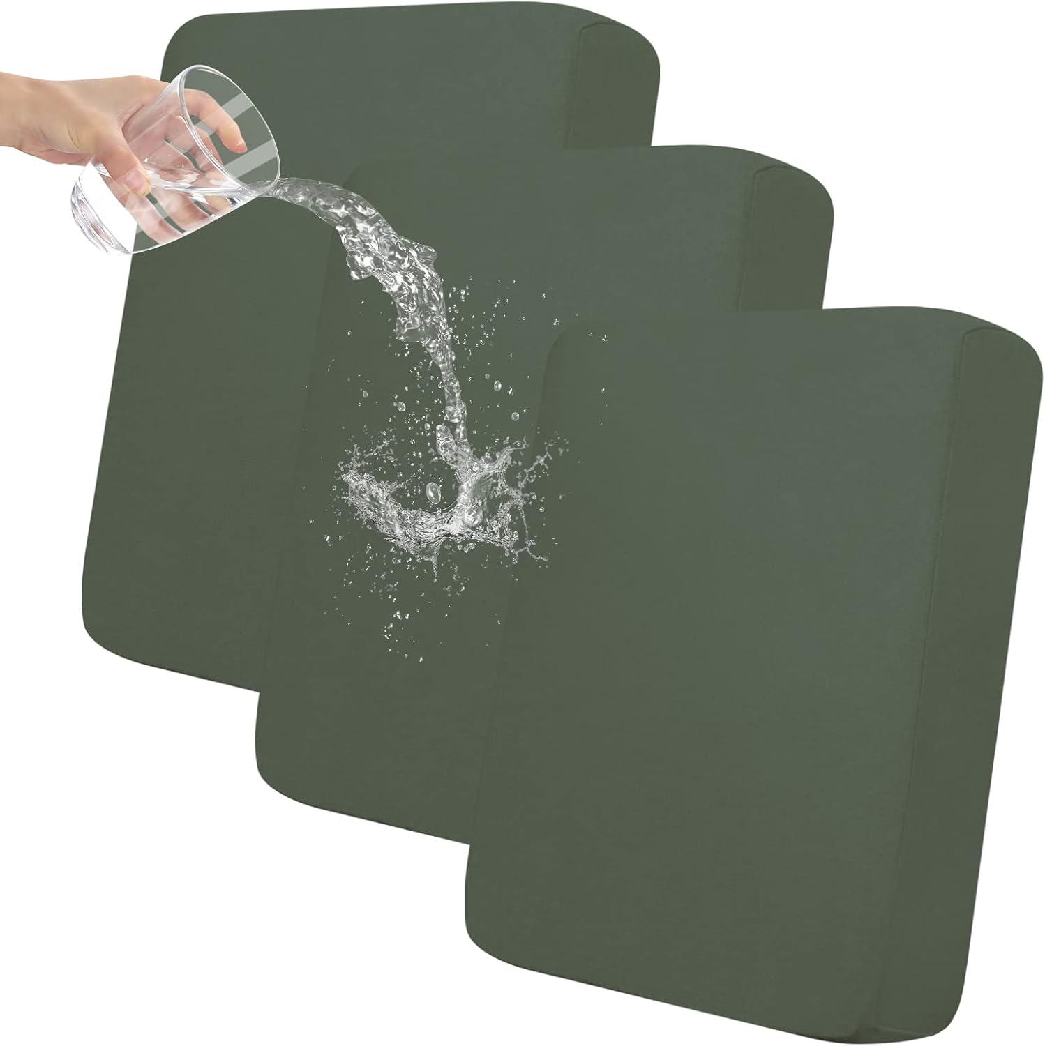 100% Waterproof Chair Sofa Cushion Covers for Pets and Kids