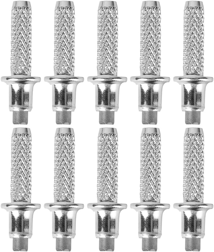 Toddmomy 10 Pcs Hiking Pole Tips - Grip on any Terrain!