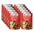 Vegetarian Burger Plant-Based Meats 12 Pack - Shelf-Stable Choice