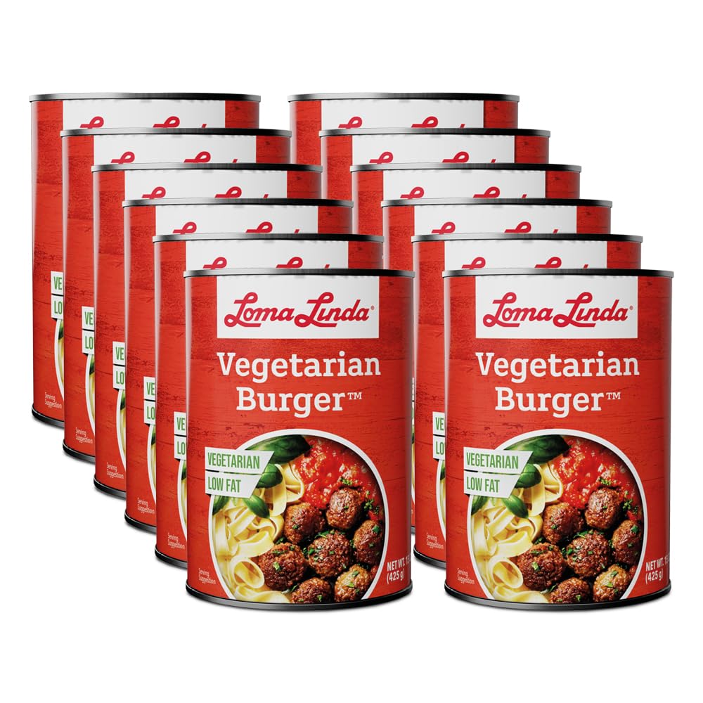 Loma Linda Plant-Based Meats Vegetarian Burger 12 Pack Review