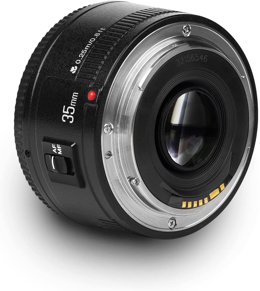 YONGNUO YN35mm F2 Lens for Canon EF Mount - Versatile Prime Lens