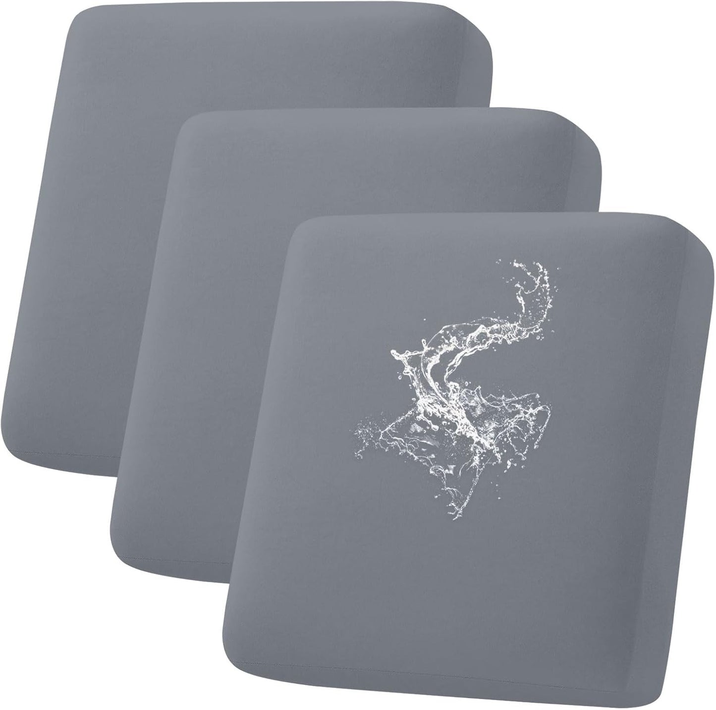 hyha Waterproof Couch Cushion Covers for Dogs and Pets, Dark Grey
