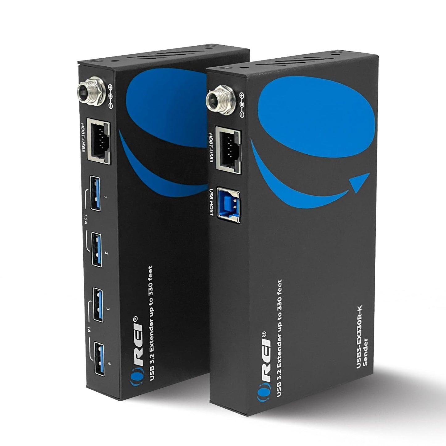 USB 3.2 Over Ethernet HDbaseT Cat6 Extender for Long Distances